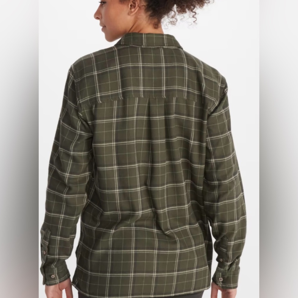 NWT Marmot Women Fairfax Boyfriend Midweight Flannel Shirt - Picture 3 of 13